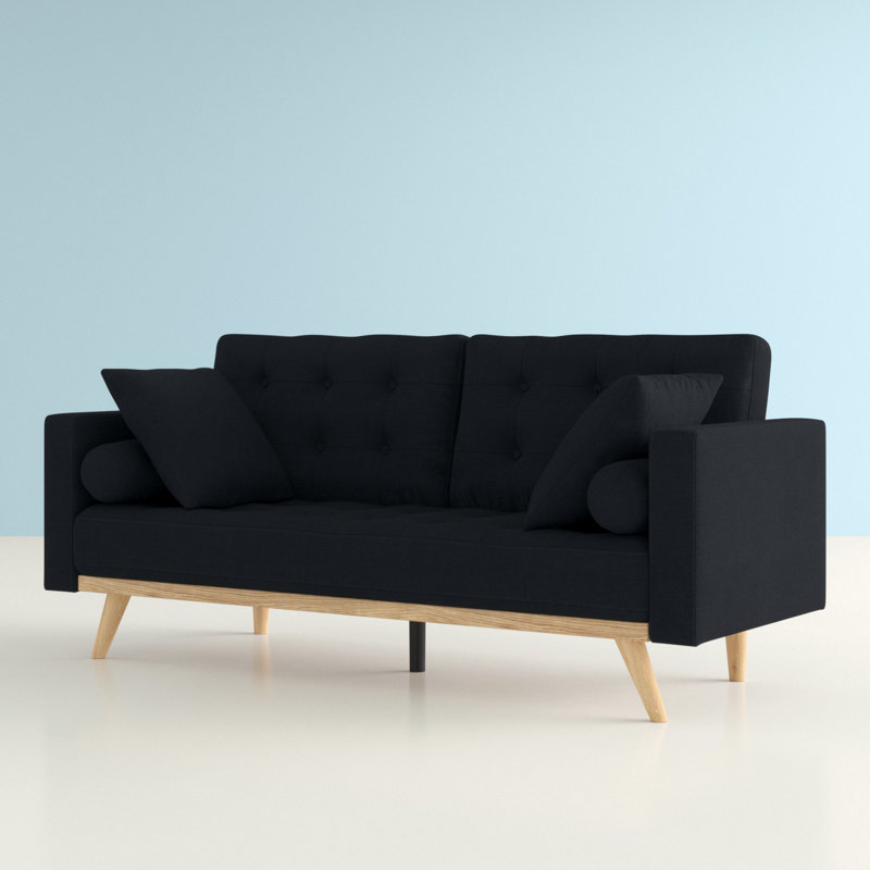 Hashtag Home Derry 74" Square Arm Sofa & Reviews Wayfair